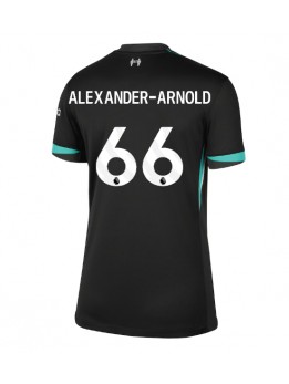 Liverpool Alexander-Arnold #66 Replika Borta Kläder Dam 2024-25 Kortärmad